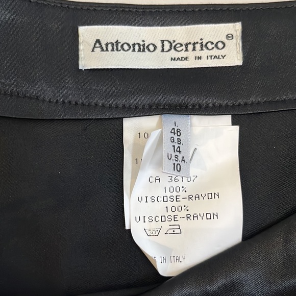 Made in Italy Antonio Derrico lace skirt Large / size 10 - Picture 4 of 4